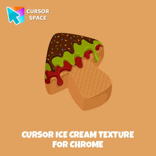 Cursor Ice Cream Texture For Chrome